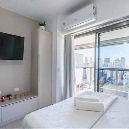 Studio Vista Para Cidade Apartment Sao Paulo Bagian luar foto
