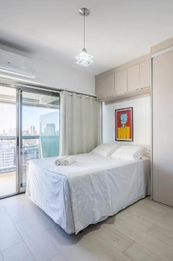 Studio Vista Para Cidade Apartment Sao Paulo Bagian luar foto