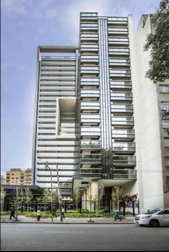 Studio Vista Para Cidade Apartment Sao Paulo Bagian luar foto